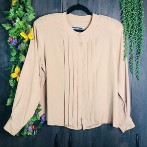 ‘🌼3/$30🌼Jennifer Moore Button Down Blouse Size Large